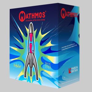 Mathmos Telstar Lava Lamp – Retro Rocket Design, Classic Mood Light