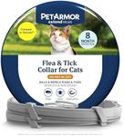 PetArmor Extend Flea & Tick Treatment & Prevention Collar for Cats, 8 Months of Protection, 2 Count