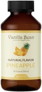 Natural Pineapple Extract for Baking and Flavoring - 4 OZ - Premium Quality Natural Flavors for Baked Goods, Desserts, & Cooking