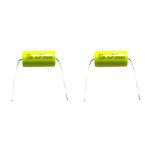 CALANDIS® 2pcs 250V 3.3uF Audio Speaker Divider Crossover Non-Polarity Capacitor