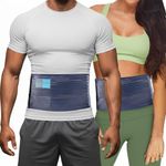 EVERYDAY MEDICAL Umbilical Hernia Belt - For Women and Men – Abdominal Hernia Binder for Belly Button Navel Hernia Support, Helps Relieve Pain - S/M