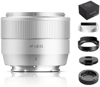 TTArtisan 35mm F1.8 II for E-Mount Silver, AF 35mm f/1.8 APS-C Lenses A7 II A7 III A7IV A7R IV A7R V A7S A7SII A7SIII A7C A9 A9II A1 A5100 A6100 A6600 NEX-7 NEX-5T NEX-5R NEX-3N (Silver)