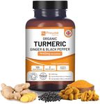 Organic Turmeric Capsules High Stre