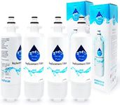4-Pack Replacement for Home Depot HDX FML-3 Refrigerator Water Filter - Compatible with Home Depot HDX FML-3 Fridge Water Filter Cartridge