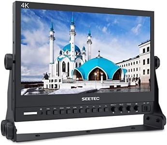 SEETEC P133-9HSD 13.3 Inch Pro SDI Broadcast Monitor Professional LCD Director Studio Production Monitoring IPS Screen Full HD 1920×1080 Aluminum Design with 3G-SDI 4K HDMI AV YPbPr