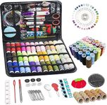 Sewing Kit,229 PCS Adult Sewing Kit, Suitable for Novice Sewing Thread,Sewing Set Including Sewing Needles, Scissors and Other Sewing Supplies