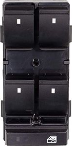 APDTY 100000 Power Window Switch Master 5-Button Front Left w/Window Lock Button For 2009-2012 Buick Enclave / 2008-2011 Chevy HHR / 2007-2012 Silverado Pickup 4-Door / 2009-2012 Chevy Traverse / 2009-2012 GMC Acadia / 2007-2012 GMC Sierra Pickup 4-Door