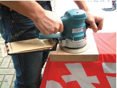 Makita 150mm Orbit Sander – Powerful Electric Finishing Tool
