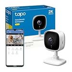 Tapo 2K Indoor Security Camera, Dog Camera,Baby Monitor, Motion Detection, 2-Way Audio,3MP, Night Vision, Cloud &SD Card Storage, Works with Alexa & Google Home, No Hub Required (Tapo C110)