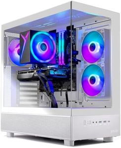 Skytech Gaming Azure 3 Desktop PC, Ryzen 7 7700 3.8 GHz (5.3GHz Turbo), NVIDIA RTX 5060 Ti 16GB, 1TB NVMe SSD, 16GB DDR5 RAM 6000, 650W Gold PSU, Wi-Fi, Win 11