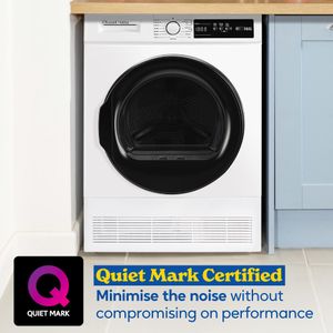 Russell Hobbs 8kg Condenser Tumble Dryer – Black