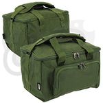 NGT Carp Fishing Camping Quickfish Green Carryall + Padded Straps & Extra Pocket