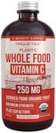 Organic Vitamin C Liquid - 250 mg | Whole Food Vitamin C Supplement from Fruit Plus Absorption Cofactors, Rutin & Citrus Bioflavonoids - Immune Support, Antioxidant, Total Health (96 Servings)