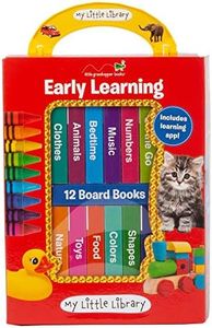 My Little Library: Early Learning - First Words (12 Board Books)