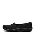 Skechers womens REGGAE FEST - WILLOWS Slip On, BLACK, 9.5 US