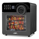 LEPL LAF526 Crispify Air Fryer Oven 14 L,1700 W,16 Preset Programs | Roast, Dehydrate, Bake,Fry, Rotisserie, Grill,Convection| Touch,Digital display, Rapid Air Tech,Temp &Timer Control,1 Year Warranty