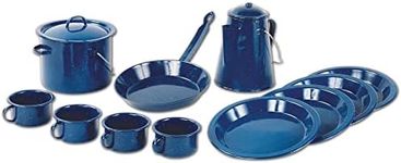 World Famous Blue Enamel Cook Set -