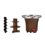 SundiooK 3 Tier Chocolate Fountain Machine for Kitchen, Electric Melting Pot for Chocolate and Caramel, Dessert Making Party Fondue Fountain