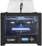 Flashforge Creator Pro 3D Printer Dual Extrusion Open Source for Maker Use, Quick Start-up, Build Volume 200 * 148 * 150mm, Support PLA, ABS, PVA and PETG