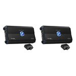 Planet Audio 4000W Class D MOSFET 1 Ohm Car Audio Amplifier PL4000.1D (2 Pack)