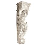 Design Toscano Telamon Wall Sculpture, Antique Stone, 24.00 x 51.00 cms