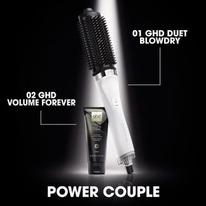 ghd Duet Blowdry Brush – White Hot Air Styling Brush