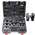 Zilchx Injection Puller, 24pcs Pneumatic Diesel Injector Removal Tool, Air Vibration Diesel Injector Removal Tool Kit