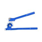 Wostore 180 Degree Tubing Bender for 1/4 5/16 and 3/8Inch Copper Aluminum Thin Stainless Steel Blue