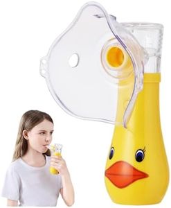 Portable Nebulizer for Kids, Handheld Nebulizer Machine with 3 Speed - Rechargeable Personal Cool Mist Steam Inhaler for Adults Travel and Home Use