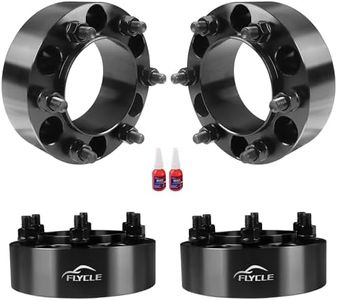 6x5.5 Hubcentric Wheel Spacers for 1995-2022 Tacoma 4Runner with ET Lug Nuts, 2inch 6x139.7mm Wheel Spacer with 12x1.5 Studs 106mm Center Bore for Tundra FJ Cruiser Fortuner Sequoia GX460 GX470