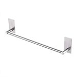 KES Self Adhesive Towel Rail Bathroom Single Tower Holder Bar SUS304 Stainless Steel 44CM Brushed Finish, A7000S40-2