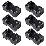 DWEII AA Battery Holder, 6-Set 4 x 1.5V AA Batteries Battery Holder