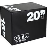 GYM MASTER High Density Foam Plyo Jump Box - 16" x 20" x 24"