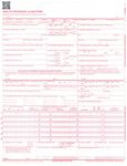 New CMS 1500 Health Insurance Claim Forms, HCFA Approved Version (02/12) - Ream of 100 Forms