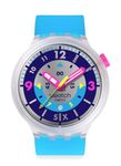 Swatch Unisex Casual Transparent Quartz NEON HEILO