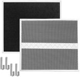 WZKO S97020466 Charcoal Grease Filter for Broan Hpf30 Non-Ducted Range Hood Filter Replacement 4512880 2-Pack