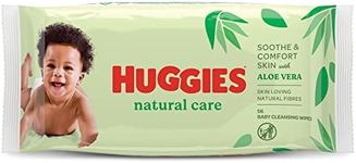 Huggies New Natural Care Baby Wipes, 56 count, Pack of 56