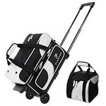 Flextro 2 Ball Bowling Bag with Whe