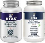 BTAS Brake Synthetic Ceramic Grease 8 oz & Dielectric Grease Automotive Electrical Connectors 8 oz