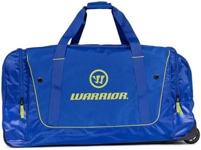 PG Sports Warrior Q20 Wheel Hockey Bag (Royal Blue/Yellow, (Large (37"" x 20"" x 19""))
