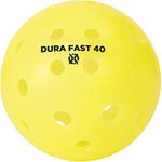 Dura Fast 40 Pickleballs | Outdoor Pickleball Balls Neon or Yellow USAPA Approved and Sanctioned for Tournament Play, Professional Perfomance… (Yellow, 12 Pack)