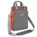 ZINZ Slim & Expandable Case 12.9 13 inch Travel Laptop Shoulder Bag for MacBook Air 13" M3/M2/M1, MacBook Pro 13" M2/M1, iPad Pro 12.9"/13"/11", iPad Air 13",L01G05