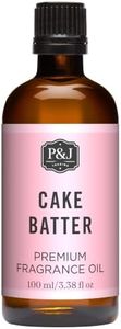 P&J Trading - Cake Batter Scented Oil 100ml - Fragrance Oil for Candle Making, Soap Making, Diffuser Oil