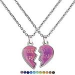 Matching Heart Necklaces for Couple