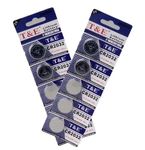Generic 20 PCS CR2032 Lithium Coin Battery- 240mAh Ultra High Capacity with Powerful 3V Output, Specialty Technology for tv remote,car fob,motherboard,Calculators and More