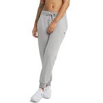 Champion Women's Powerblend Fleece, Warm and Comfortable Jogging Bottoms 29" (Plus Track Pants, Oxford Grey, M