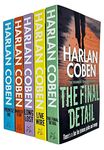 Myron Bolitar Series 2 Collection 5 Books Set By Harlan Coben(Books 6-10)(The Final Detail, Darkest Fear, Promise Me, Long Lost, Live Wire)