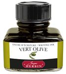 Jacques Herbin 13036T - 30ml Bottle of Ink for Fountain Pens and Rollerball Pens - Vert Olive