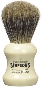 Simpson Shaving Brushes Pennello da Barba Eagle 1 Pure badger