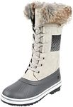 Northside Girls' Bishop JR Snow Boot Birch 5 Medium US Little Kid
